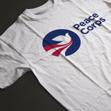 Peace Corps T-shirt | White | Super Soft *20% OFF with discount code PEACE23