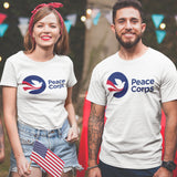 Peace Corps T-shirt | White | Super Soft *20% OFF with discount code PEACE23
